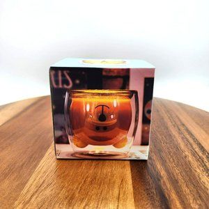 Muchenggift Glass New Unopened Little Bear Double Cup Cute Coffee Tea Drinking